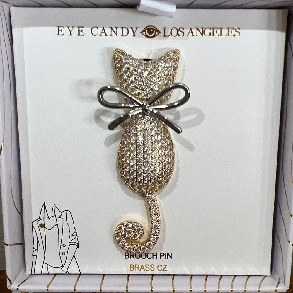 Eye Candy | Cat Brooch